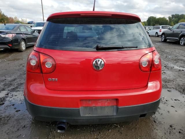 WVWFV71K77W045156 - 2007 VOLKSWAGEN NEW GTI FAHRENHEIT RED photo 6