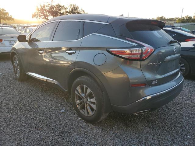 5N1AZ2MGXFN221027 - 2015 NISSAN MURANO S GRAY photo 2