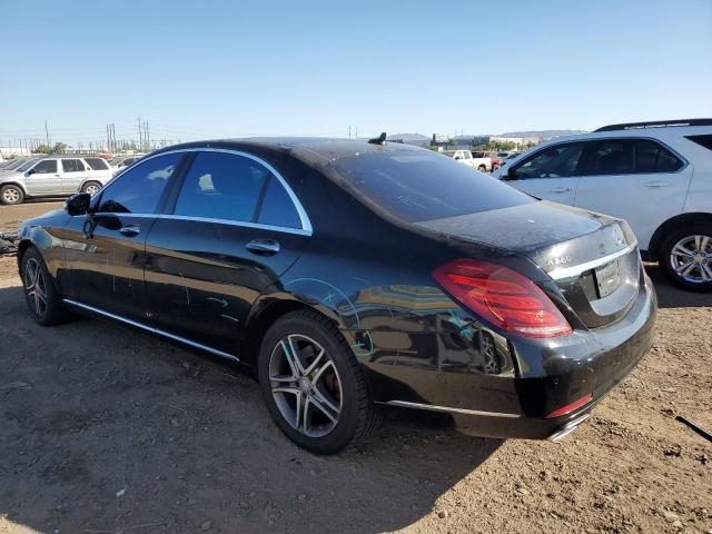 WDDUG8CB9GA225603 - 2016 MERCEDES-BENZ S 550 BLACK photo 2