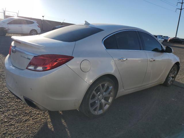 2G4GV5GV9C9167509 - 2012 BUICK REGAL GS WHITE photo 3