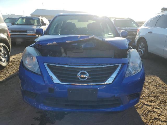 3N1CN7AP4EL846082 - 2014 NISSAN VERSA S BLUE photo 5