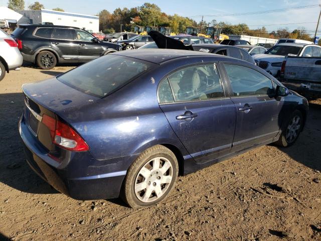 2HGFA1F51BH529716 - 2011 HONDA CIVIC LX BLUE photo 3