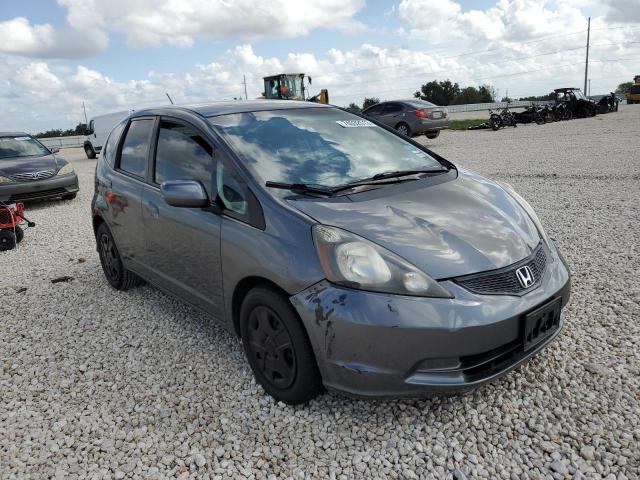 JHMGE8H36DC065578 - 2013 HONDA FIT GRAY photo 4