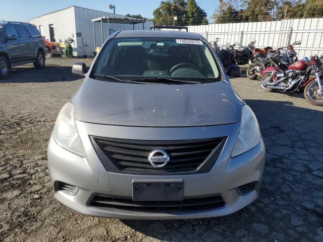 3N1CN7AP2EL864032 - 2014 NISSAN VERSA S SILVER photo 5