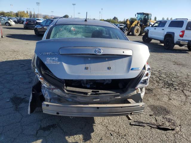 3N1CN7AP2EL864032 - 2014 NISSAN VERSA S SILVER photo 6