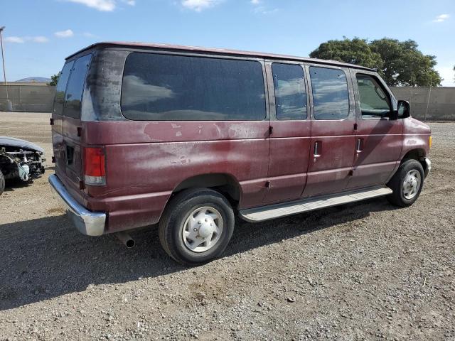 1FBNE31L65HA17240 - 2005 FORD ECONOLINE E350 SUPER DUTY WAGON PURPLE photo 3