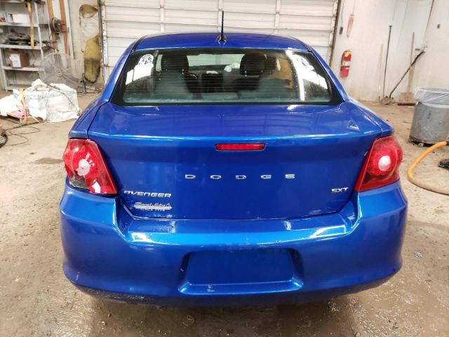 1C3CDZCB5DN740742 - 2013 DODGE AVENGER SXT BLUE photo 6