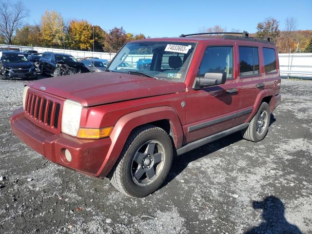 1J8HG48N06C132567 - 2006 JEEP COMMANDER 红色 照片 1