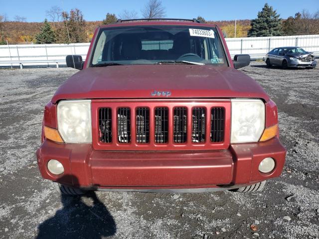 1J8HG48N06C132567 - 2006 JEEP COMMANDER RED photo 5