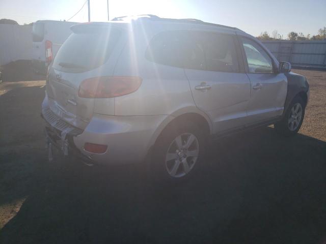 5NMSH73E68H191002 - 2008 HYUNDAI SANTA FE SE SILVER photo 3