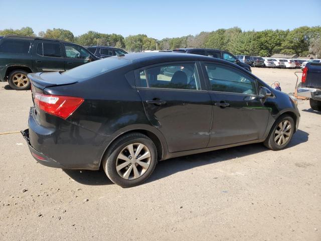 KNADN4A39D6172577 - 2013 KIA RIO EX BLACK photo 3