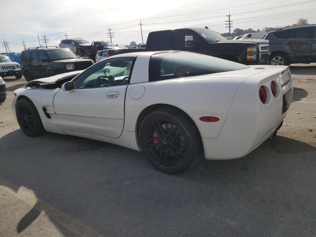 1G1YY22G625103438 - 2002 CHEVROLET CORVETTE WHITE photo 2