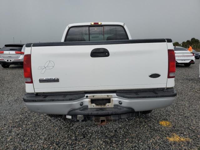 1FTSW20P15EA20655 - 2005 FORD F250 SUPER DUTY WHITE photo 6