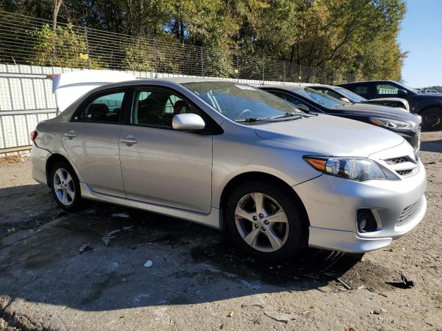 2T1BU4EE1CC765091 - 2012 TOYOTA COROLLA BASE SILVER photo 4