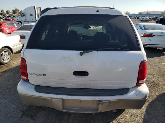 1B4HR28N41F611892 - 2001 DODGE DURANGO WHITE photo 6