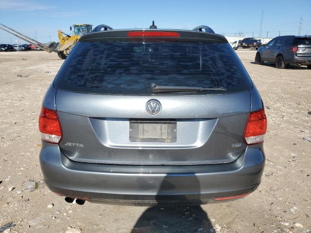 3VWPL7AJ2DM682983 - 2013 VOLKSWAGEN JETTA TDI GRAY photo 6