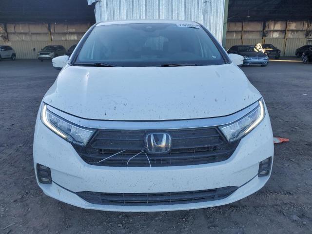 5FNRL6H57NB053482 - 2022 HONDA ODYSSEY EX WHITE photo 5