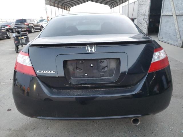 2HGFG12848H576343 - 2008 HONDA CIVIC EX BLACK photo 6