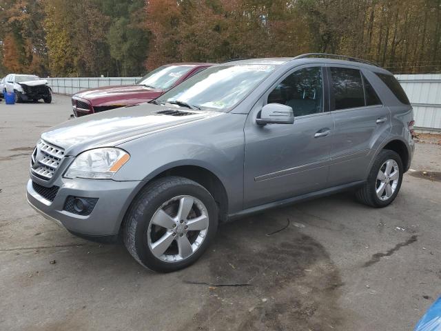 4JGBB8GB8BA746732 - 2011 MERCEDES-BENZ ML 350 4MATIC SILVER photo 1