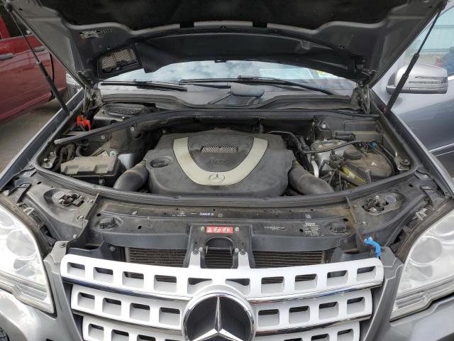 4JGBB8GB8BA746732 - 2011 MERCEDES-BENZ ML 350 4MATIC SILVER photo 12