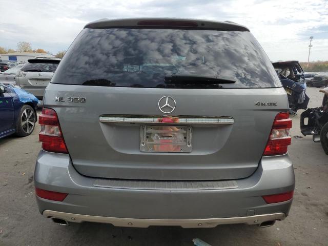 4JGBB8GB8BA746732 - 2011 MERCEDES-BENZ ML 350 4MATIC SILVER photo 6