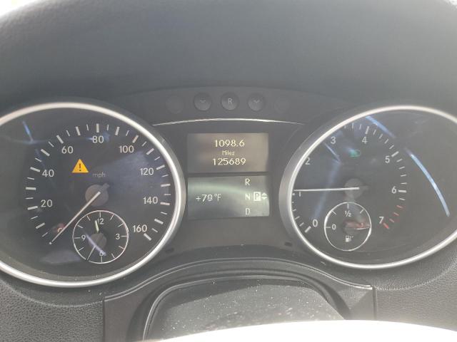 4JGBB8GB8BA746732 - 2011 MERCEDES-BENZ ML 350 4MATIC SILVER photo 9