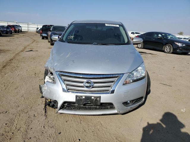 3N1AB7AP5FY284620 - 2015 NISSAN SENTRA S SILVER photo 5