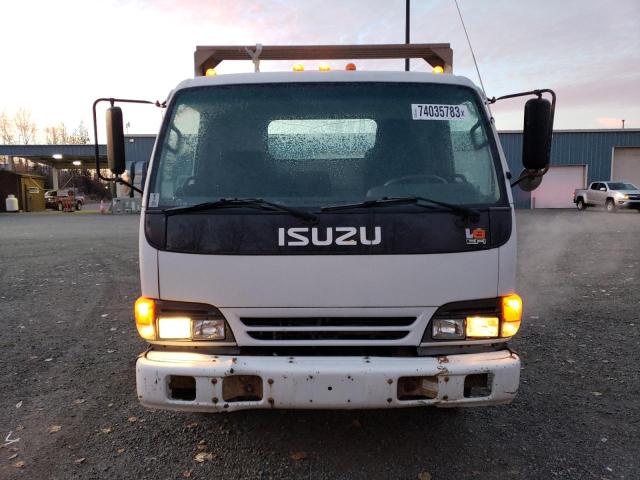 4KLC4B1U34J801195 - 2004 ISUZU NPR WHITE photo 5