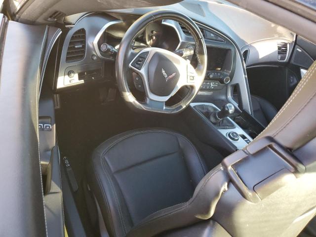 1G1YA2D77K5122615 - 2019 CHEVROLET CORVETTE STINGRAY 1LT YELLOW photo 8