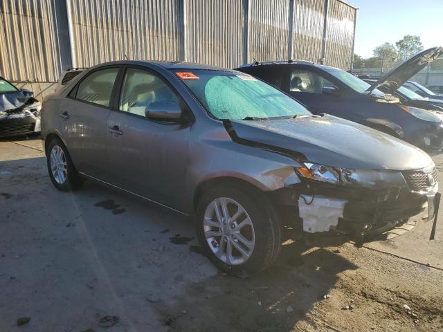 KNAFU4A20C5553936 - 2012 KIA FORTE EX SILVER photo 4