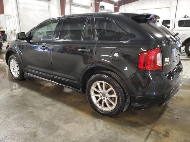 2FMDK3AK4BBA19080 - 2011 FORD EDGE SPORT BLACK photo 2