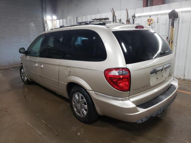 2C8GP64L95R275816 - 2005 CHRYSLER TOWN & COU LIMITED BEIGE photo 2