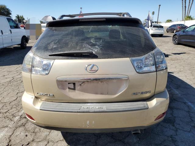 2T2GK31U99C056948 - 2009 LEXUS RX 350 GOLD photo 6