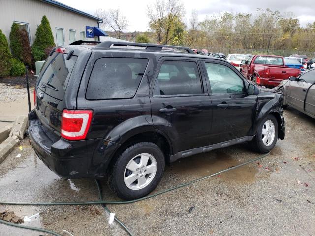 1FMCU0D7XBKB52282 - 2011 FORD ESCAPE XLT BLACK photo 3