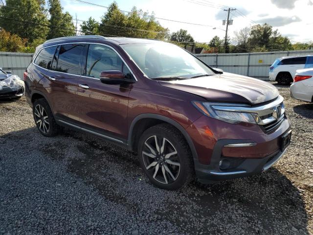 5FNYF6H68LB013906 - 2020 HONDA PILOT TOURING MAROON photo 4