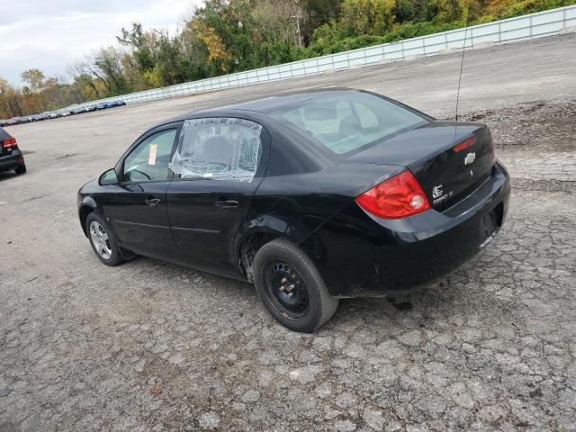 1G1AT58H297244569 - 2009 CHEVROLET COBALT LT BLACK photo 2