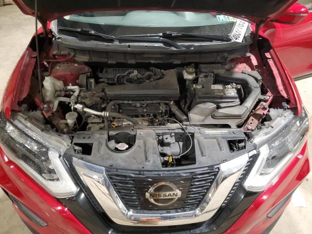 JN8AT2MV7HW271843 - 2017 NISSAN ROGUE S RED photo 11