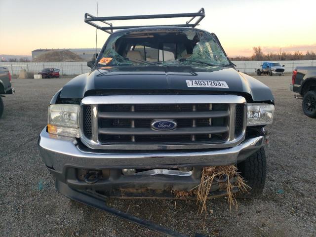 1FTSW31SX2EB42970 - 2002 FORD F350 SRW SUPER DUTY GREEN photo 5