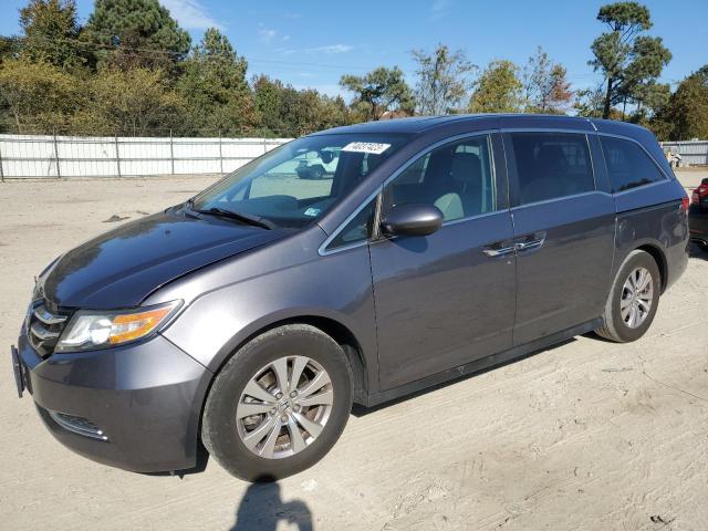 5FNRL5H64FB055081 - 2015 HONDA ODYSSEY EXL GRAY photo 1