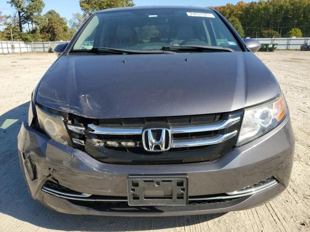 5FNRL5H64FB055081 - 2015 HONDA ODYSSEY EXL GRAY photo 5