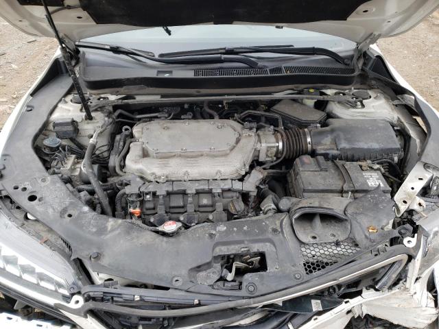 19UUB2F79HA000050 - 2017 ACURA TLX ADVANCE WHITE photo 11