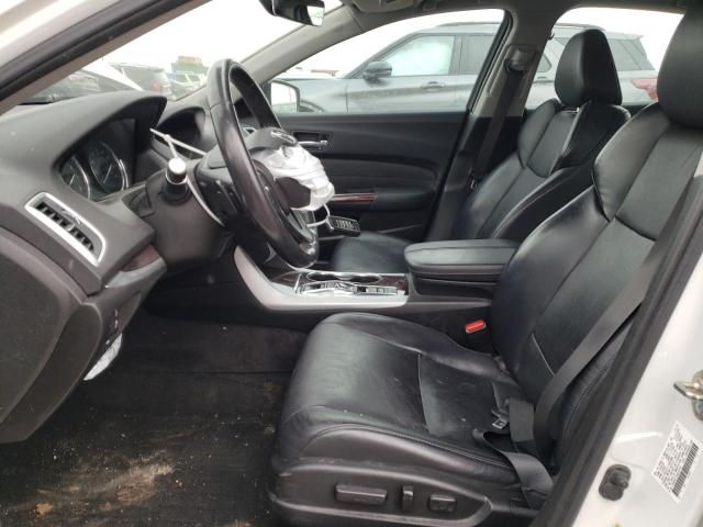 19UUB2F79HA000050 - 2017 ACURA TLX ADVANCE WHITE photo 7