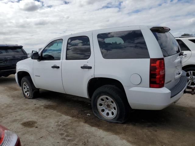 1GNUKAE05AR258660 - 2010 CHEVROLET TAHOE K1500 LS WHITE photo 2