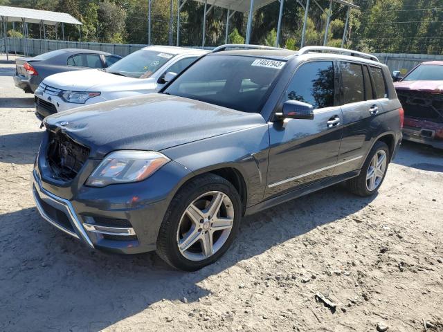 WDCGG0EB2EG250370 - 2014 MERCEDES-BENZ GLK 250 BLUETEC GRAY photo 1