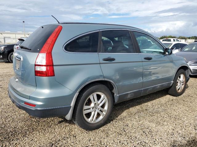 5J6RE3H59AL044244 - 2010 HONDA CR-V EX TEAL photo 3