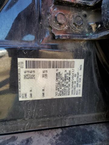 1N4AL2APXAN546432 - 2010 NISSAN ALTIMA BASE BLACK photo 12