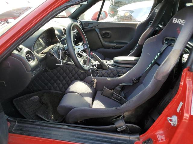 JM1NB3530Y0152909 - 2000 MAZDA MX-5 MIATA BASE RED photo 7