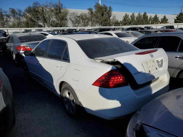 1HGCM56827A021045 - 2007 HONDA ACCORD EX WHITE photo 2