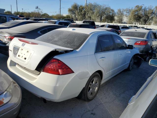 1HGCM56827A021045 - 2007 HONDA ACCORD EX WHITE photo 3