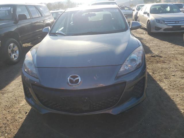 JM1BL1L89C1583755 - 2012 MAZDA 3 I GRAY photo 5